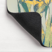 葛飾北斎 – バッタとアイリス マウスパッド (コーナー)