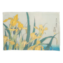 葛飾北斎 – バッタとアイリス