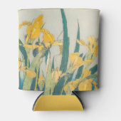 葛飾北斎 – バッタとアイリス 缶クーラー (正面)