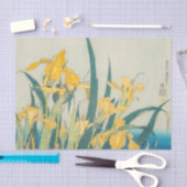 葛飾北斎 – バッタとアイリス 薄葉紙 (クラフト)