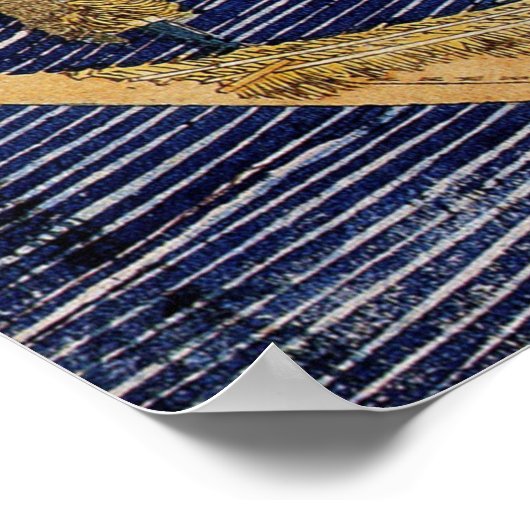 葛飾北斎 ポスター (角)