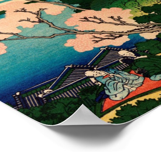 葛飾北斎 ポスター (角)