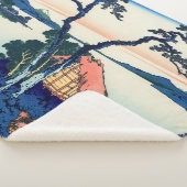 葛飾北斎 – 信濃国の諏訪湖 シェルパブランケット (3/4)