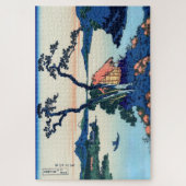 葛飾北斎 – 信濃国の諏訪湖 ジグソーパズル (縦)