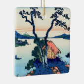 葛飾北斎 – 信濃国の諏訪湖 セラミックオーナメント (右)