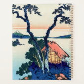 葛飾北斎 – 信濃国の諏訪湖 プランナー手帳 (裏面)