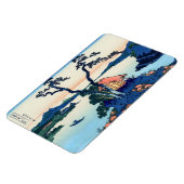 葛飾北斎 – 信濃国の諏訪湖 マグネット (左側)