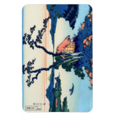 葛飾北斎 – 信濃国の諏訪湖 マグネット (縦)