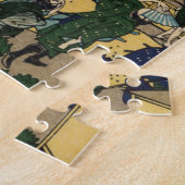 葛飾北斎 – 品川五天山 ジグソーパズル (側面)