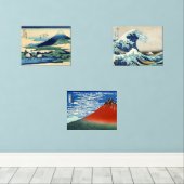 葛飾北斎 - 富士三十六景 (ウッドフロア)