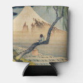 葛飾北斎 - 富士山を見る少年 缶クーラー (正面)
