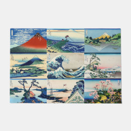 葛飾北斎 – 富士山選定36景 ドアマット