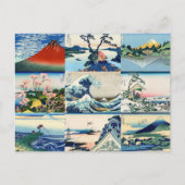 葛飾北斎 – 富士山選定36景 ポストカード (正面)