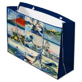 葛飾北斎 – 富士山選定36景 ラージペーパーバッグ (裏面アングル)