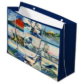 葛飾北斎 – 富士山選定36景 ラージペーパーバッグ (正面アングル)