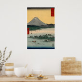 葛飾北斎 富士山 浮世絵 アート 日本 ポスター (キッチン)