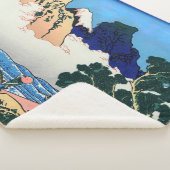 葛飾北斎 – 富士・身延川裏 シェルパブランケット (3/4)
