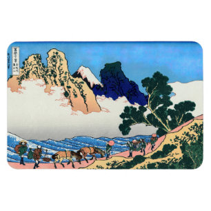 葛飾北斎 – 富士・身延川裏 マグネット