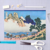 葛飾北斎 – 富士・身延川裏 薄葉紙 (クラフト)