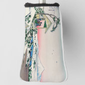 葛飾北斎 – 小石川の茶屋 ゴルフヘッドカバー (回転90)