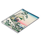 葛飾北斎 – 小石川の茶屋 ノートブック (左側)