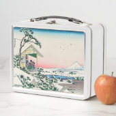 葛飾北斎 – 小石川の茶屋 メタルランチボックス (インサイチュ)