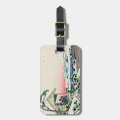 葛飾北斎 – 小石川の茶屋 ラゲッジタグ (正面縦)