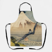 葛飾北斎 – 少年の山富士 エプロン (正面)