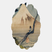 葛飾北斎 – 少年の山富士 オーナメントカード (右)