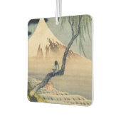 葛飾北斎 – 少年の山富士 カーエアーフレッシュナー (左)