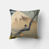 葛飾北斎 – 少年の山富士 クッション (裏面)