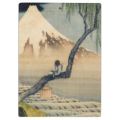 葛飾北斎 – 少年の山富士 クリップボード (裏面)