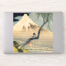 葛飾北斎 – 少年の山富士