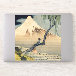 葛飾北斎 – 少年の山富士 シール