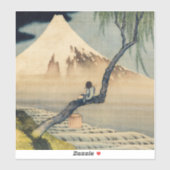 葛飾北斎 – 少年の山富士 シール (シート)