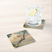 葛飾北斎 – 少年の山富士 スクエアペーパーコースター (インサイチュ)