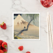 葛飾北斎 – 少年の山富士 スタンダードカクテルナプキン (インサイチュ)