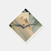 葛飾北斎 – 少年の山富士 スタンダードカクテルナプキン (角)