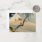 葛飾北斎 – 少年の山富士 ノートカード (正面/裏面インサイチュ)