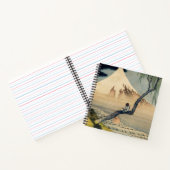 葛飾北斎 – 少年の山富士 ノートブック (内部)