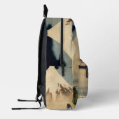 葛飾北斎 – 少年の山富士 プリントバックパック (左)