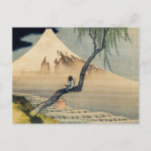 葛飾北斎 – 少年の山富士 ポストカード (正面)