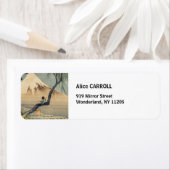 葛飾北斎 – 少年の山富士 ラベル (インサイチュ)