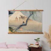 葛飾北斎 – 少年の山富士 吊り下げ型タペストリー (寝室)