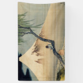 葛飾北斎 – 少年の山富士 横断幕 (縦)