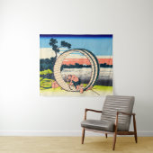 葛飾北斎 - 尾張国富士見原 タペストリー (インサイチュ(横))