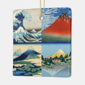 葛飾北斎 – 山富士36景 セラミックオーナメント (左)