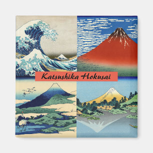 葛飾北斎 – 山富士36景 マグネット
