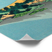 葛飾北斎 – 山富士 ポスター (角)