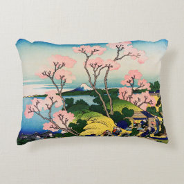 葛飾北斎 – 御殿山、東海道、品川 アクセントクッション